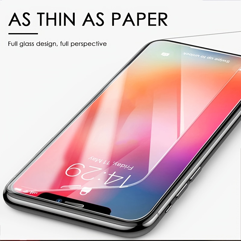 Iphone 11 12 13 14 15 Pro Max Screensaver Glass Film Iphone Temu