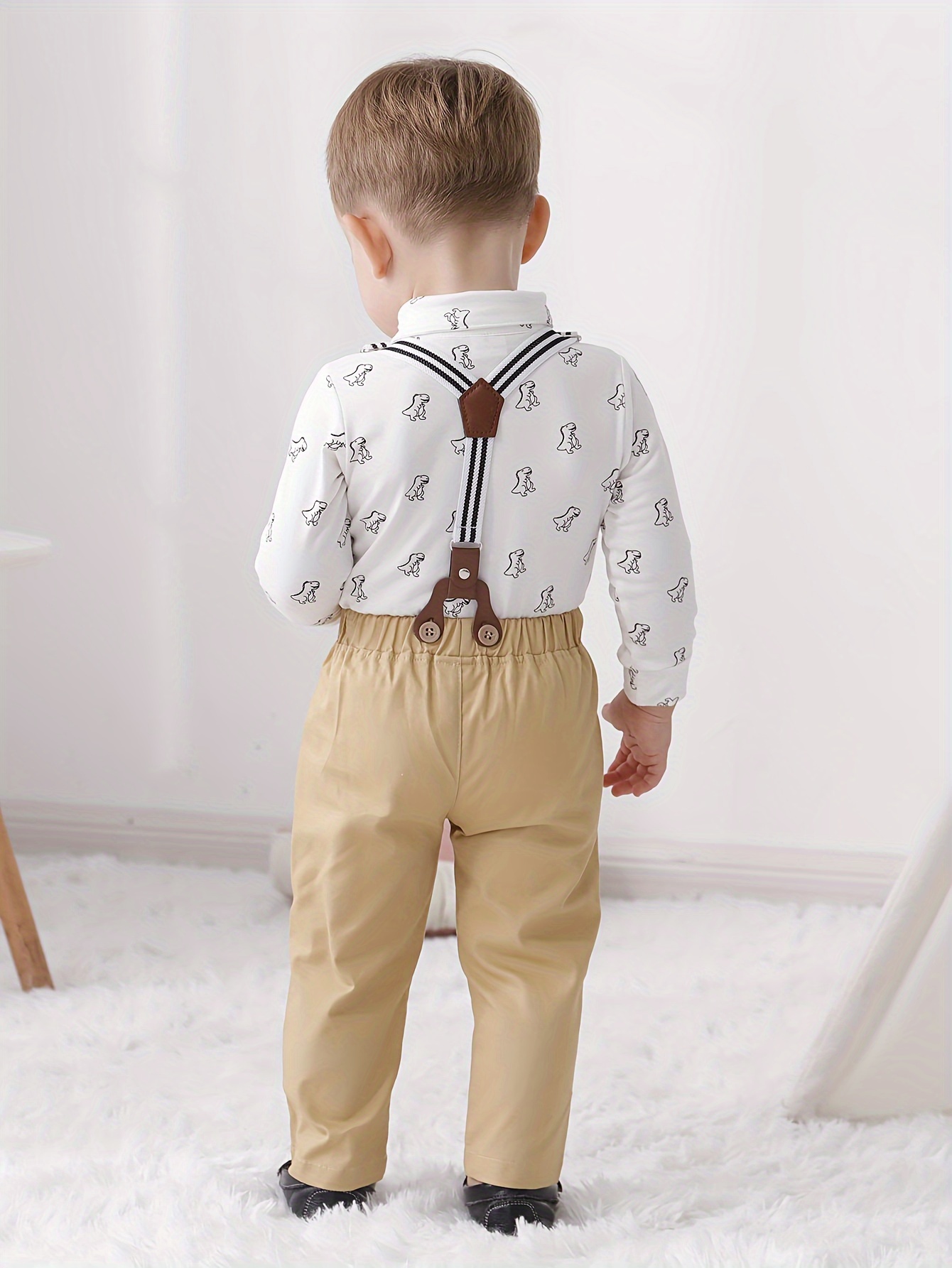 Pantalones con discount suspensores para niños