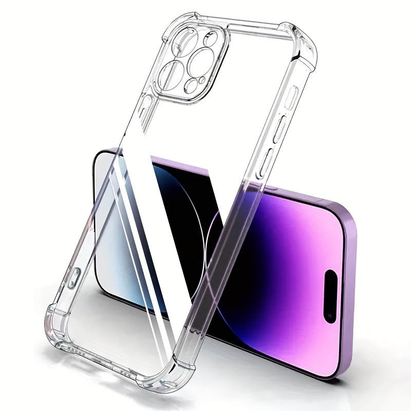 Ultra-Thin Transparent Case For iPhone 11 12 Pro Max XS X XR 6 6S