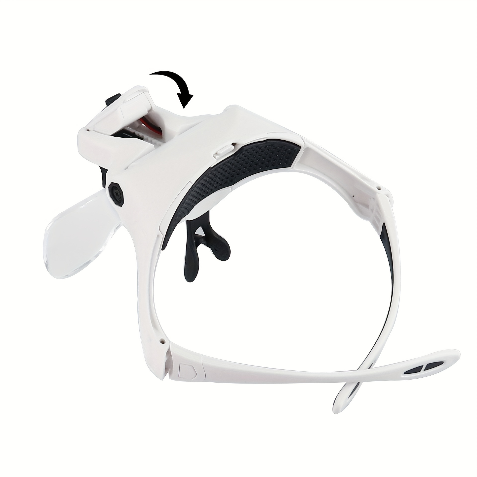 Light Magnifier Hands Free 2X 5X Lens for Embroidery Magnifying Glass LED  Loupe