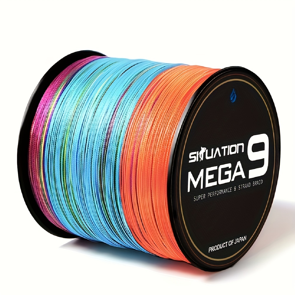 328yds Ultra Strong Fishing Line 9 strand Pe Wear resistant - Temu