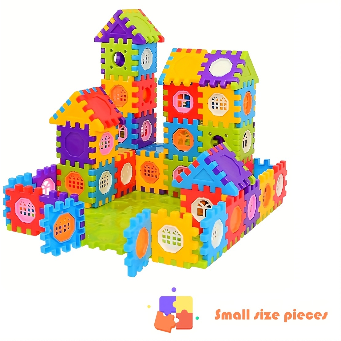 170 Pieces Of Building Blocks Mini Puzzle Education Toys Diy Building Toys  Bricks With Slides Childrens Ball Slides Small Particles Versatile Slides  Puzzle Group Assembly Building Blocks, Discounts For Everyone