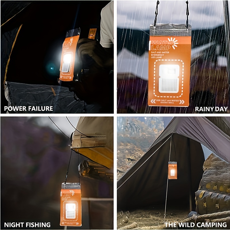 Led Outdoor Tent Camping Lamp, Work Light, Battery-powered Camping