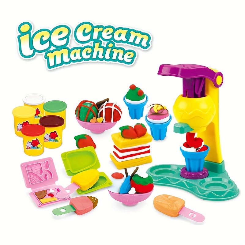 Kitchen Plastic Pretend Play, Kitchen Simulation Clay Toy