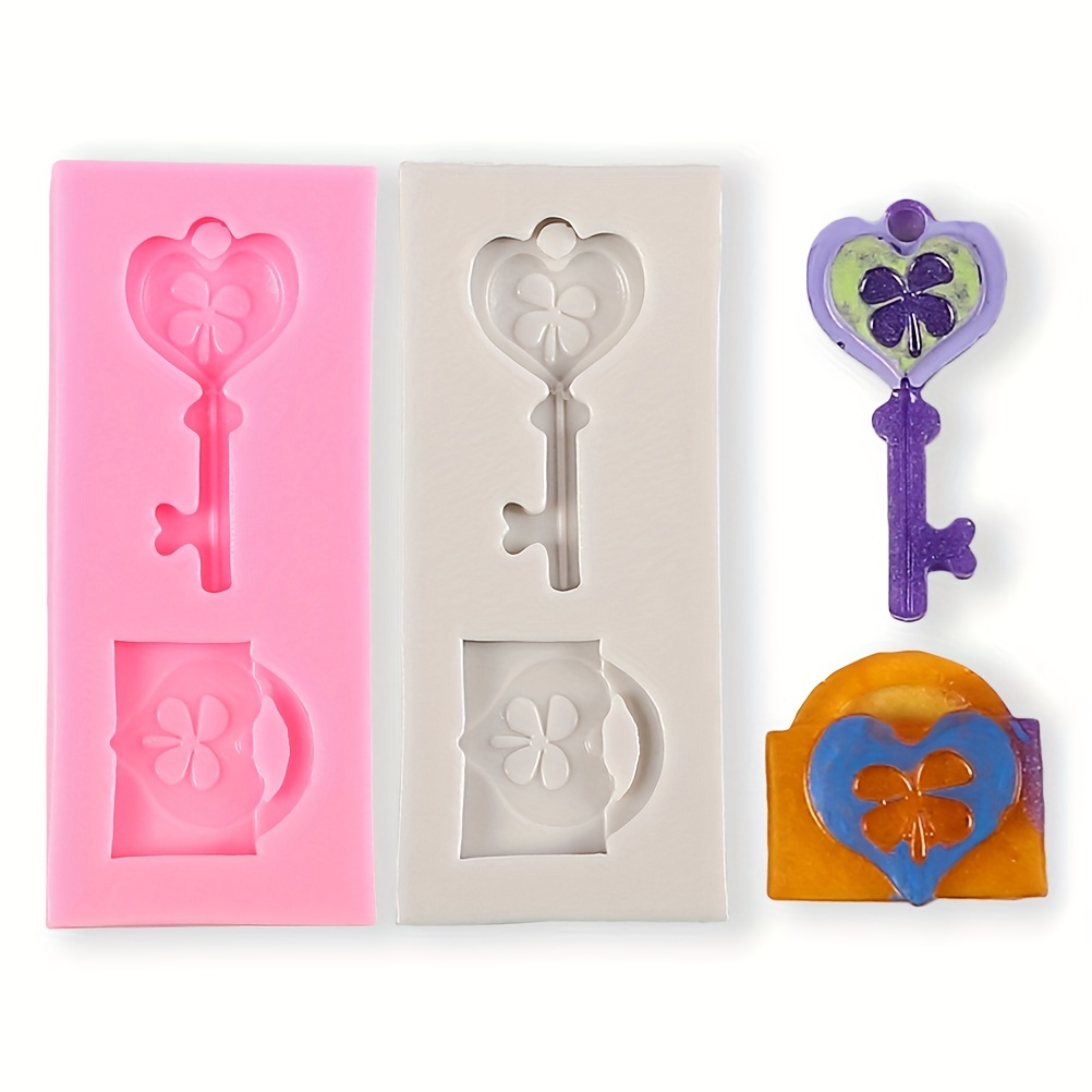 Hearts/Key Shaped Silicone Material Cake Mold Silicone Cupcake