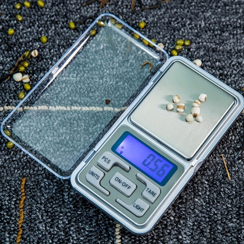 Weigh Gram Scale Digital Pocket Scales 500g by 0.01g Grams for Jewelry  (Battery Included)