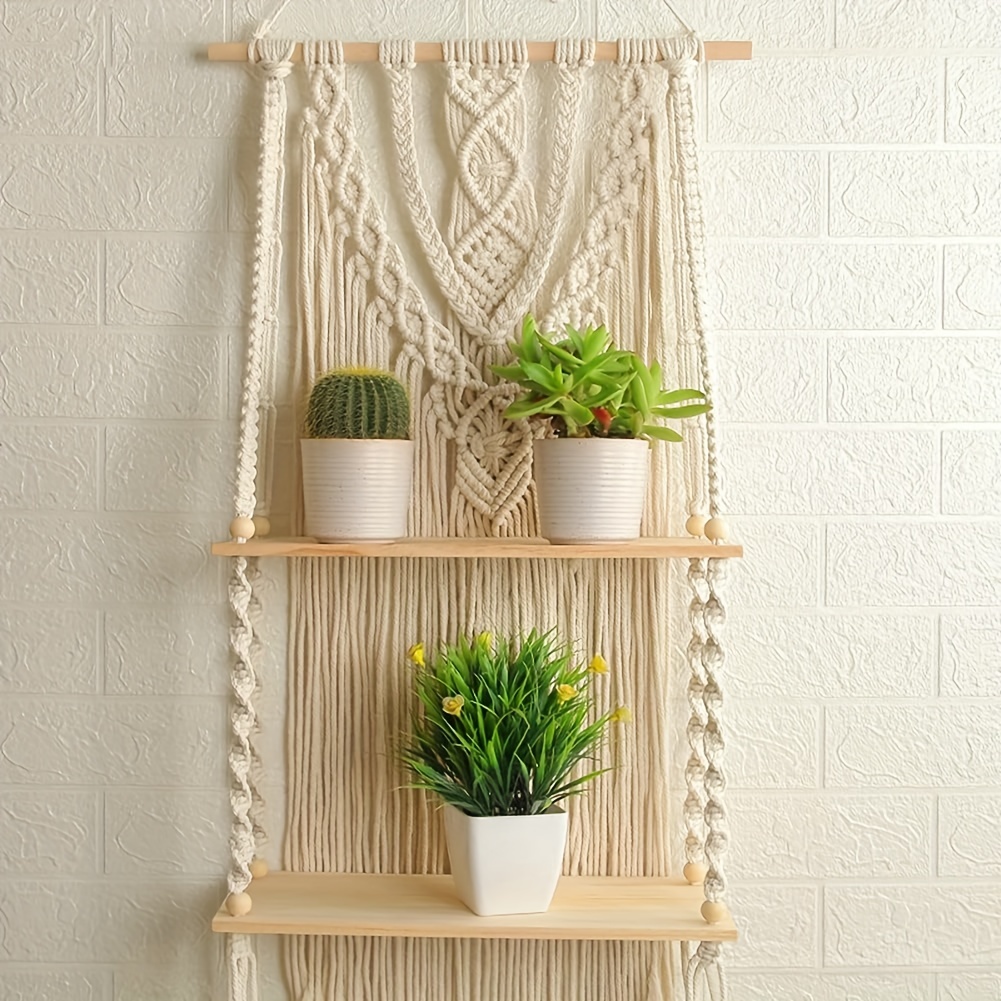 Hanging Rope Shelves From Ceiling - Temu