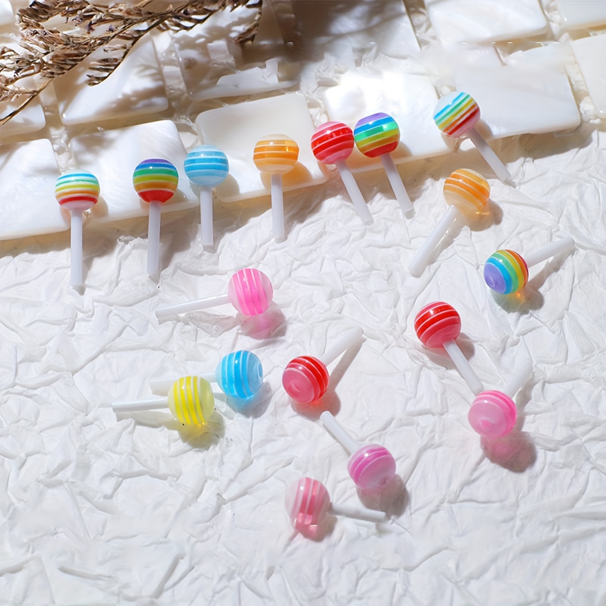Mini Nail Supplies Manicure Lollipop Nail Art Design Nail Art