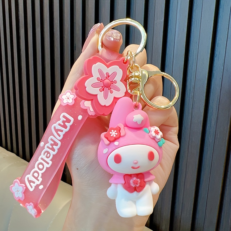 Ruunjoy Kawaii Sanrio Keychain Cute Cartoon Hello Kitty Kuromi My Melody  Keychain Car Key Ring Backpack Pendant Jewelry Gift - China Kawaii Sanrio  Keychain and Cute Cartoon Kuromi My Melody Keychain price