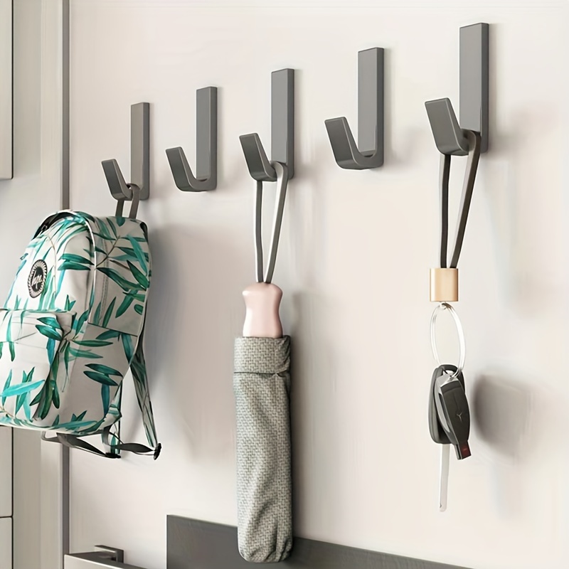 Wall mounted Foldable Aluminum Hanging Hook Household - Temu