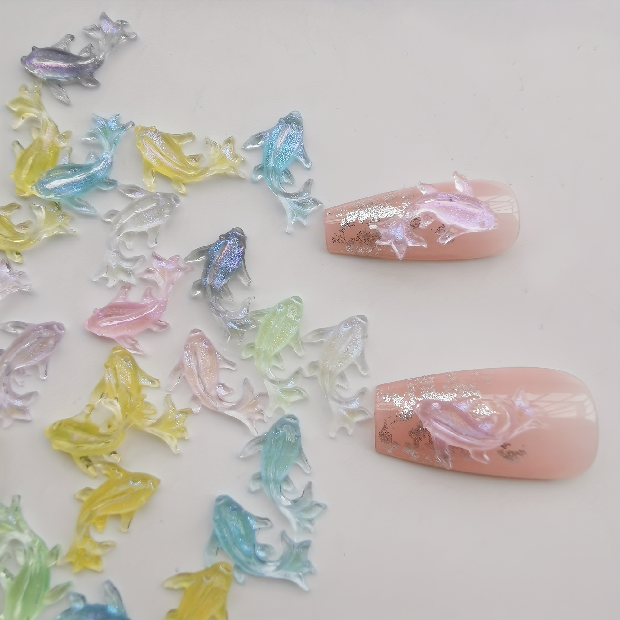 DIY: Iridescent Watercolor Fish Scale Artwork - Addicted 2