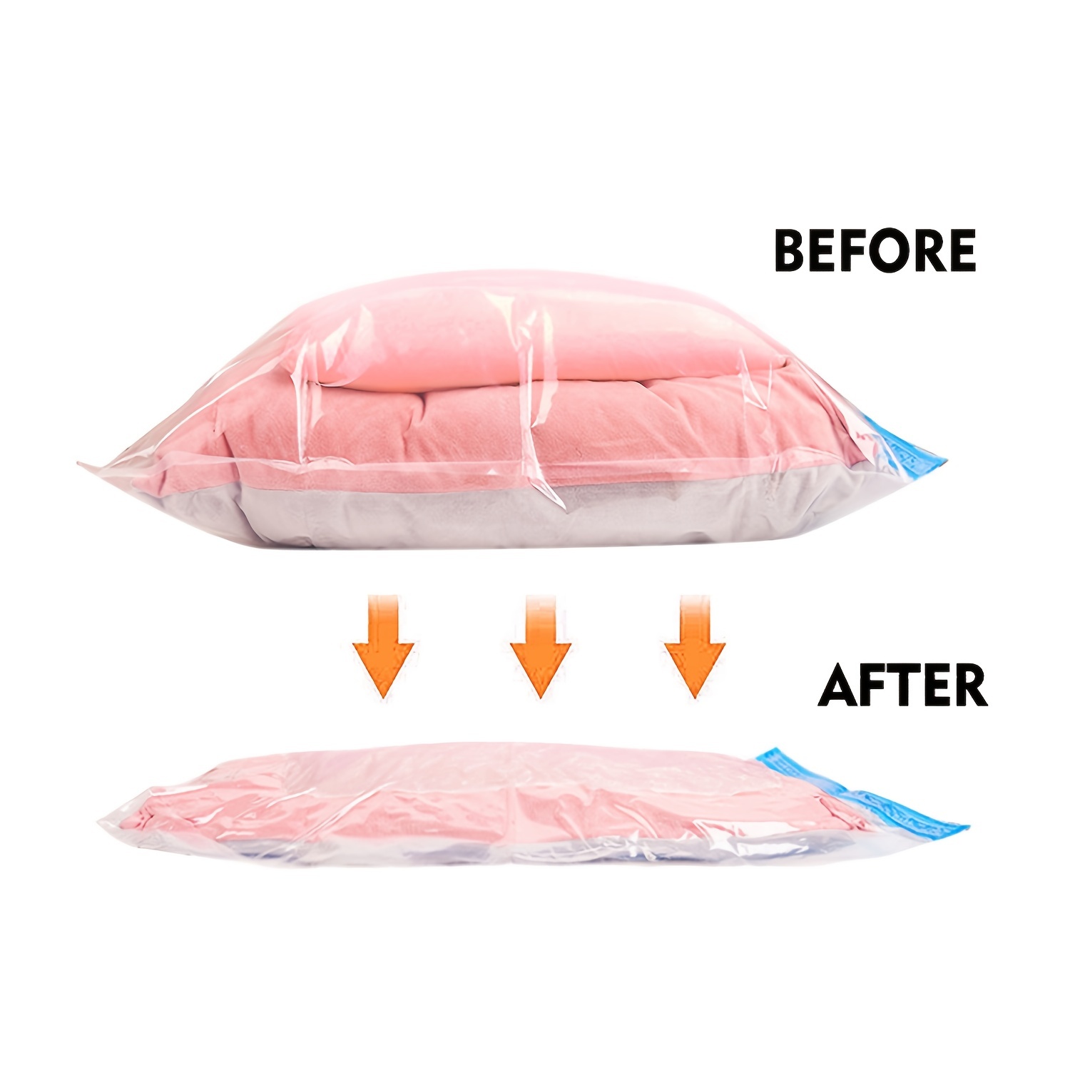 Compression Bags For Travel Hand Roll Plastic Bag For - Temu