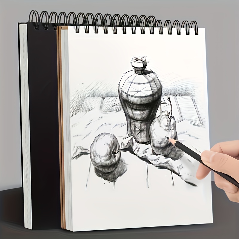BOXUN Premium 50 Sheets Sketch Marker Paper Pad, Bleedproof Artist Drawing Paper, 8.27 x 11.69 inch