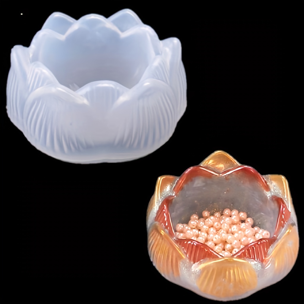 Silicone Candle Holder Mould, Silicon Mold Ashtray Holder