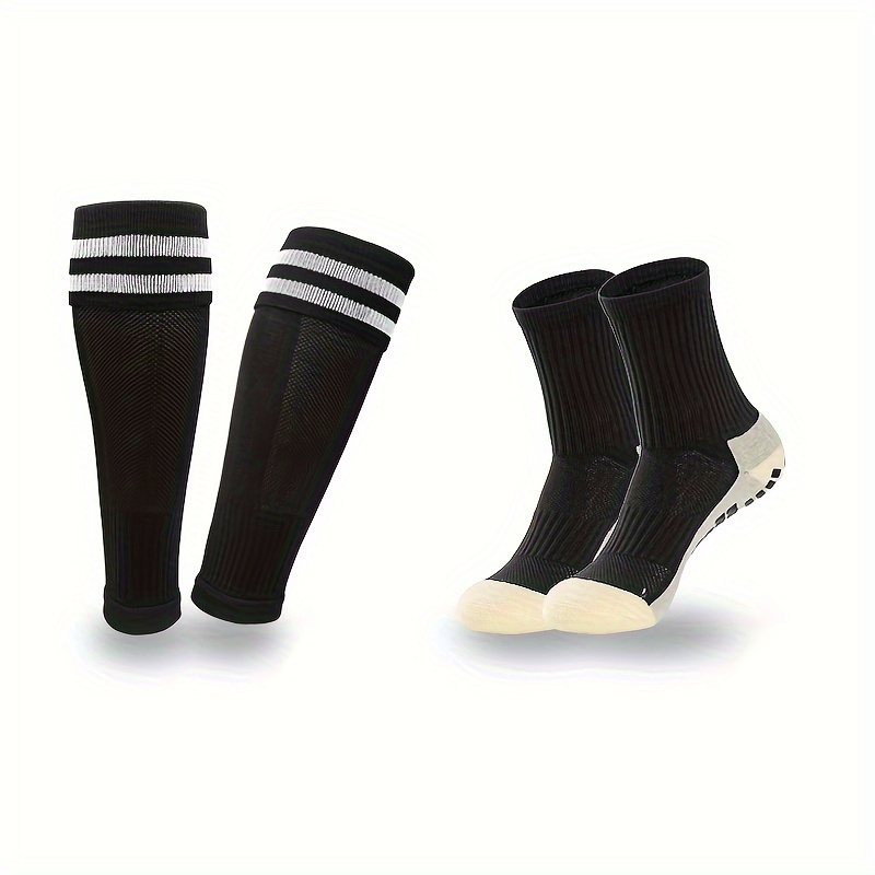 calf Anti slip Soccer Socks Leg Sleeves Strong - Temu