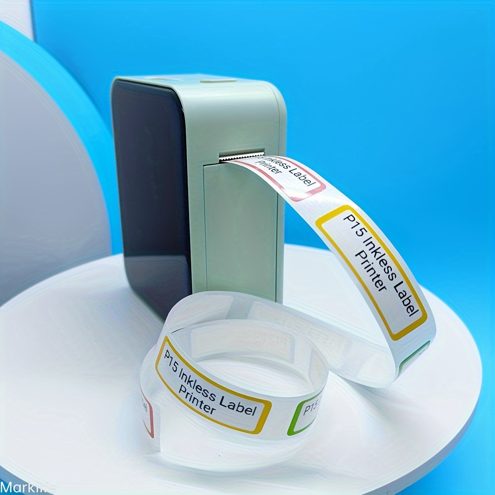 تسوق P15 Mini Thermal Label Maker with Adhesive Tape Handheld