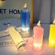 Creative Simulation Candle Light, Romantic Decorative Night Light, Desktop Decorative Decorative Light details 1