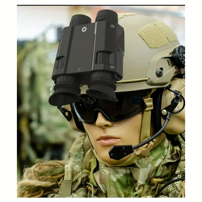 Gafas de visión nocturna, binoculares de visión nocturna - Infrarrojos  digitales con visión nocturna de grado militar para ver en 100% de  oscuridad 