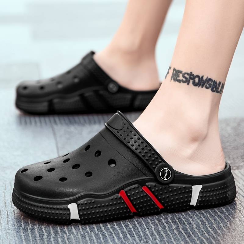 Baskets Légères Respirantes Pour Homme - Mules à Enfiler, Maille - Chaussures De Jardin, Loisirs, été