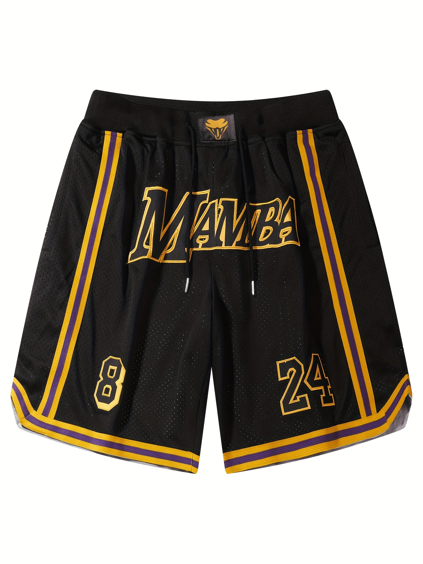 Men's Retro Basketball Shorts - Breathable Mesh With Embroidery And Pockets  - Perfect For Fans And Athletes - Temu