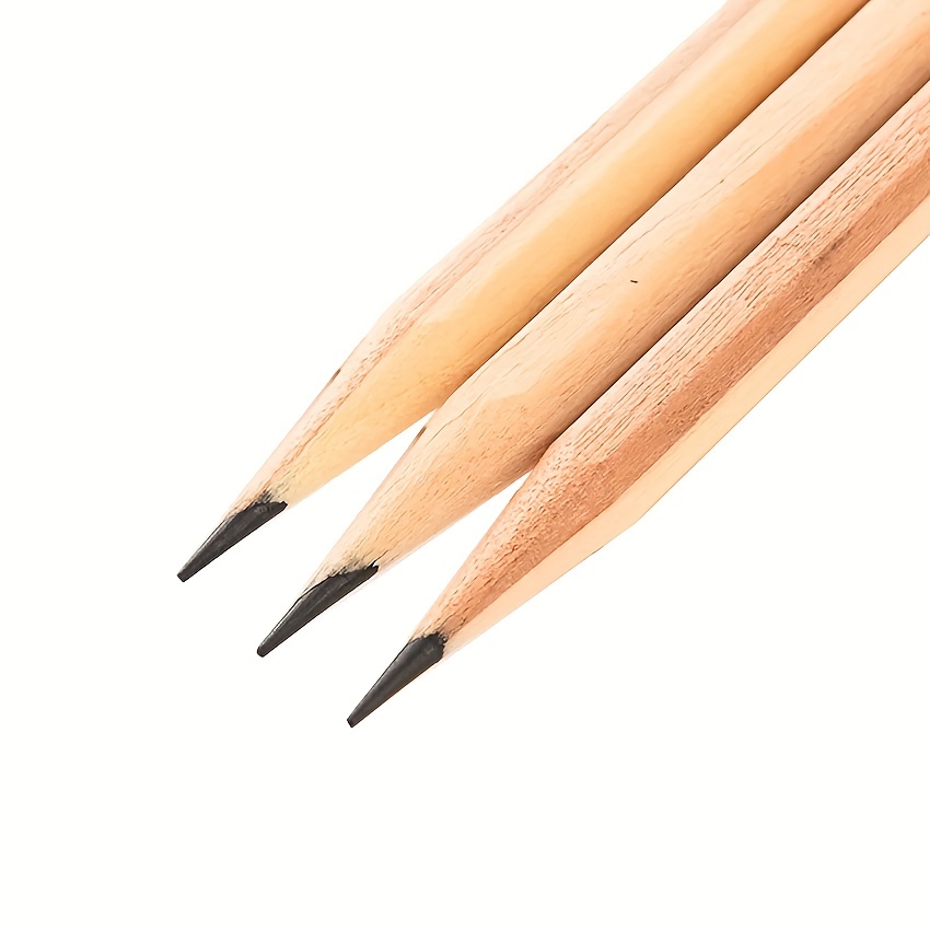 2b/hb Wood Pencils.school Student Stationery 2b Hexagonal - Temu