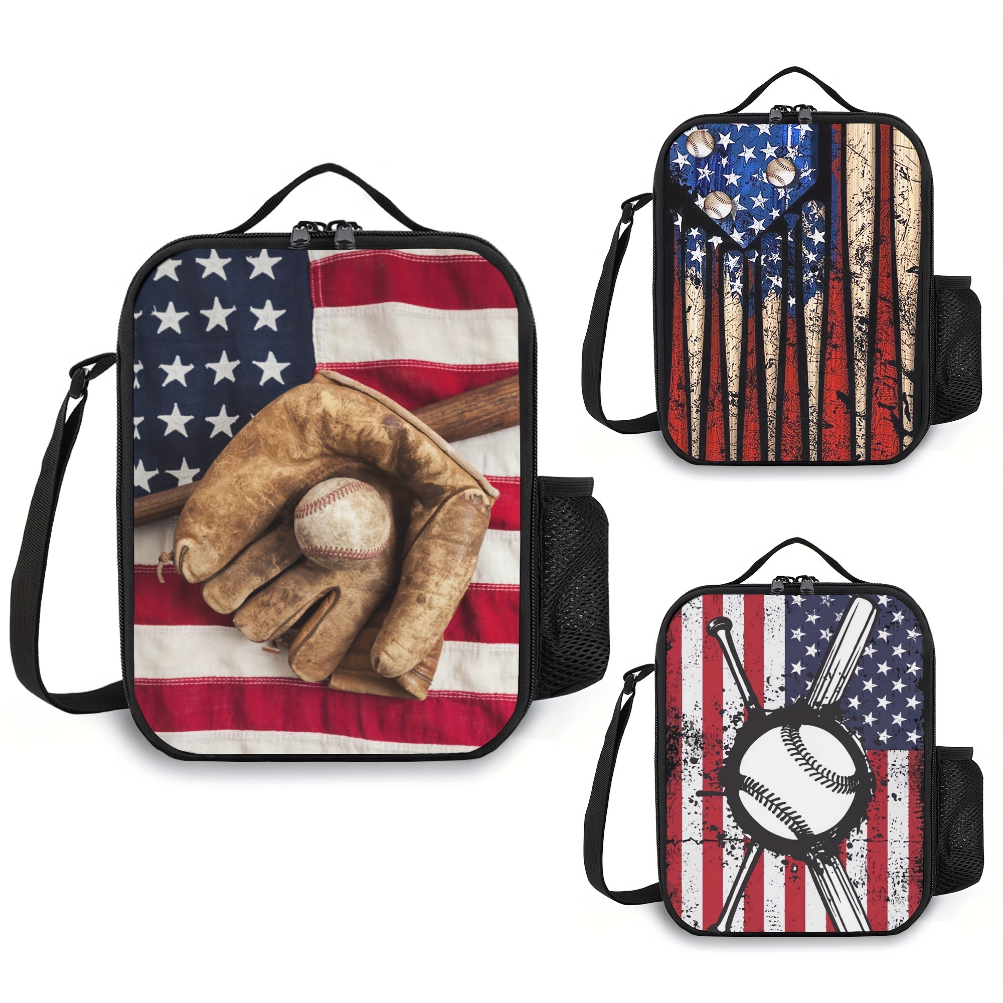 American Flag Lunch Boxes