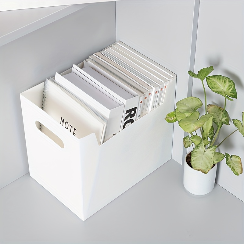 Simple Paper Folding Storage Box, Desktop Finishing Storage Box