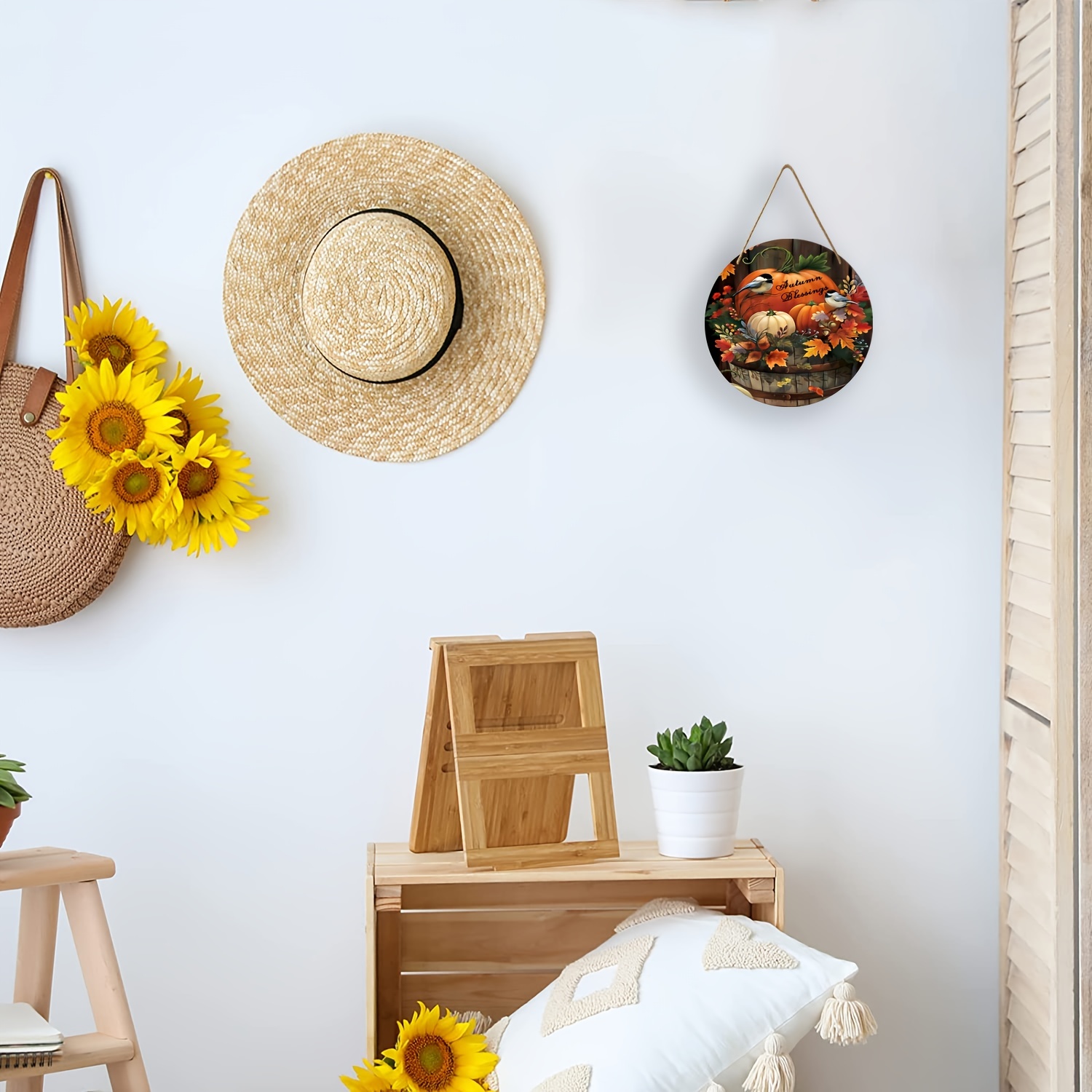 Decorating with Straw Hats - The Wicker House