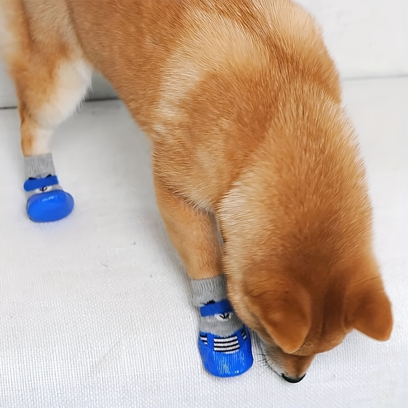 Zapatos antideslizantes de algodón para perros pequeños
