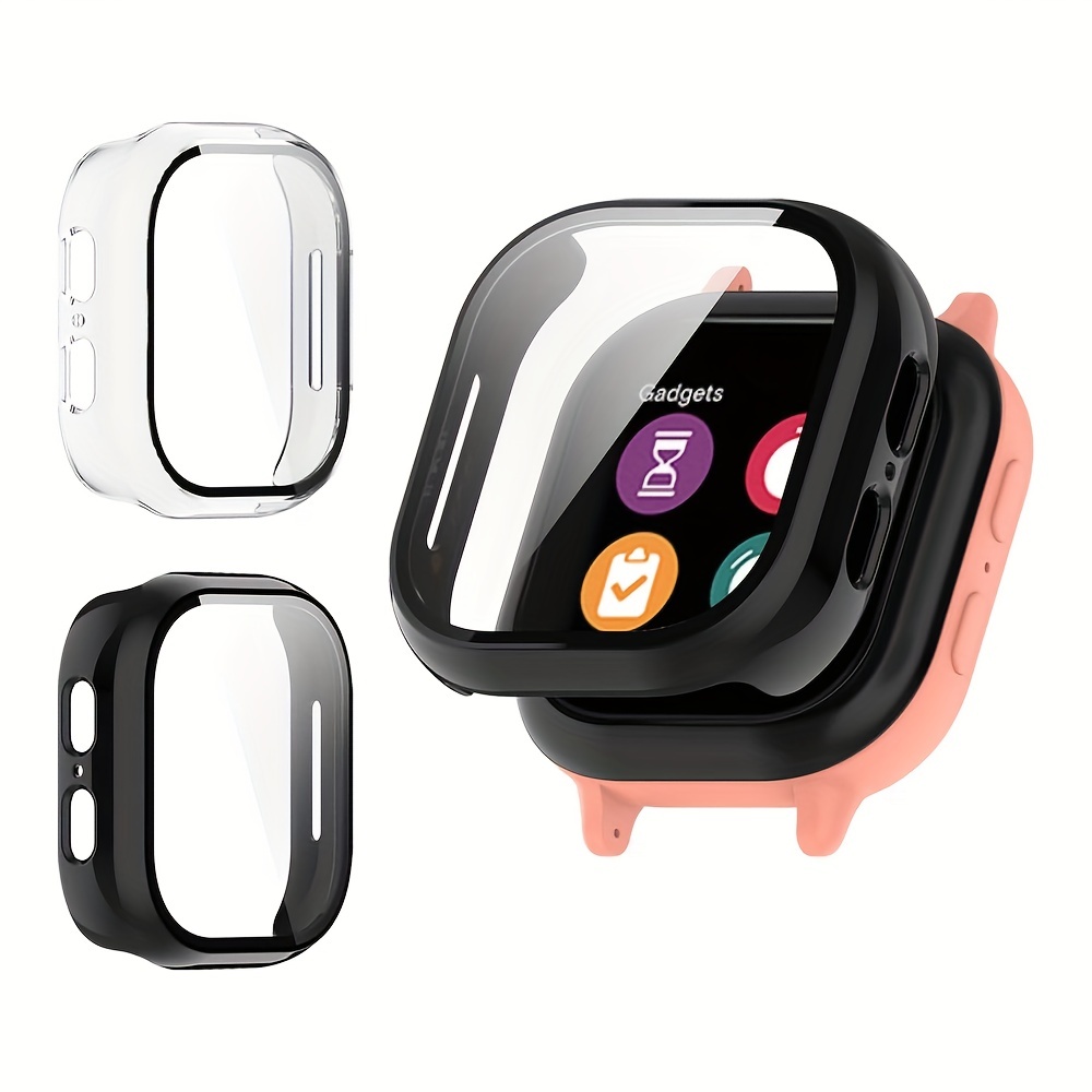 PC Case+Glass for Redmi Watch 3 Active Screen Protector Tempered Glass Watch  Bumper Frame Protector for Redmi Watch 3 Lite Cover - AliExpress