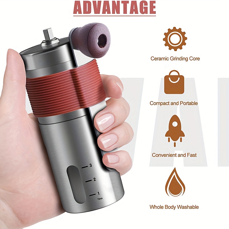  ADORZ Foldable Travel Coffee Maker, Manual Espresso Coffee  Grinder, 180ml Portable Car Coffee Maker, 15-20 Bar Adjustable Pressure,  Camping Gadgets, for Camping, Travel, Office, Coffee Gifts : Home & Kitchen
