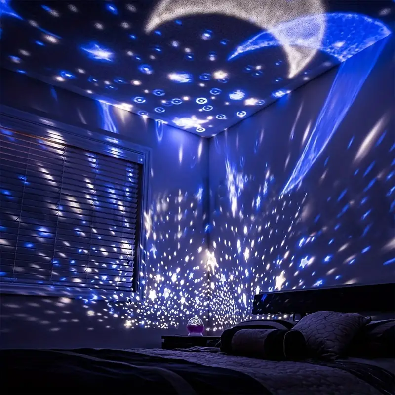 LED-Sternenhimmel-Lampe, Rotierende Romantische  Sternlicht-Projektionslampe, Auto-Atmosphärenlampe, Sternenhimmel-Projektor,  Atmosphäre, Geschenk, Nachtlicht (keine Batterie) - Temu Austria