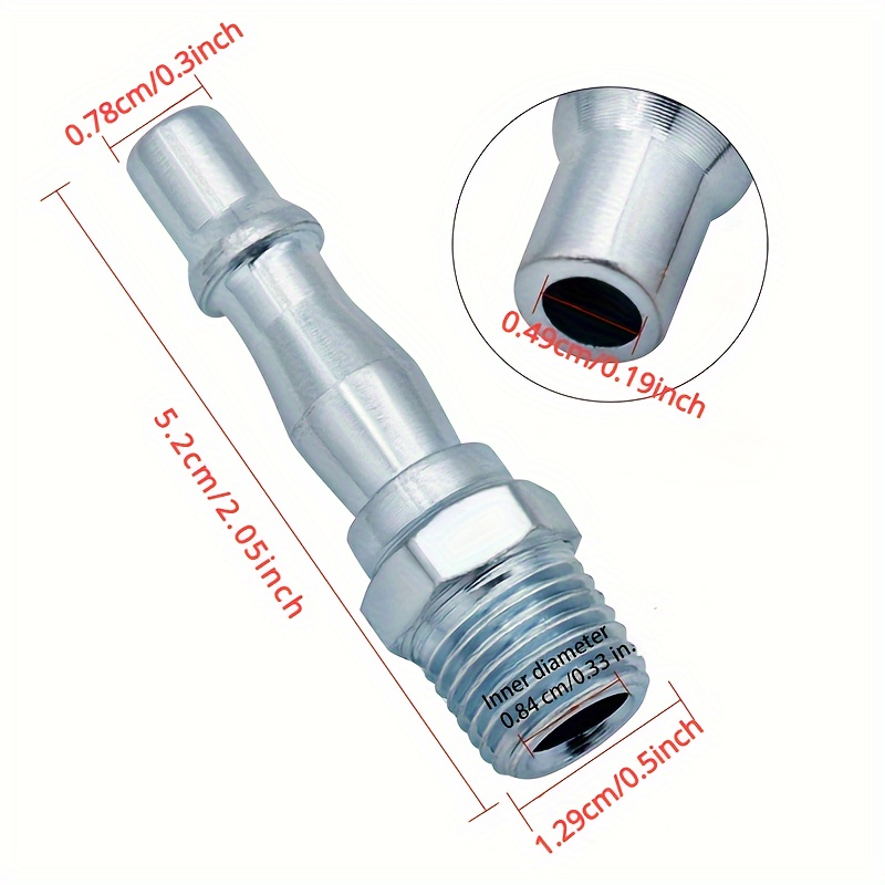 1/4 Npt Air Hose Quick Connect Adapter Kit Perfect Air - Temu