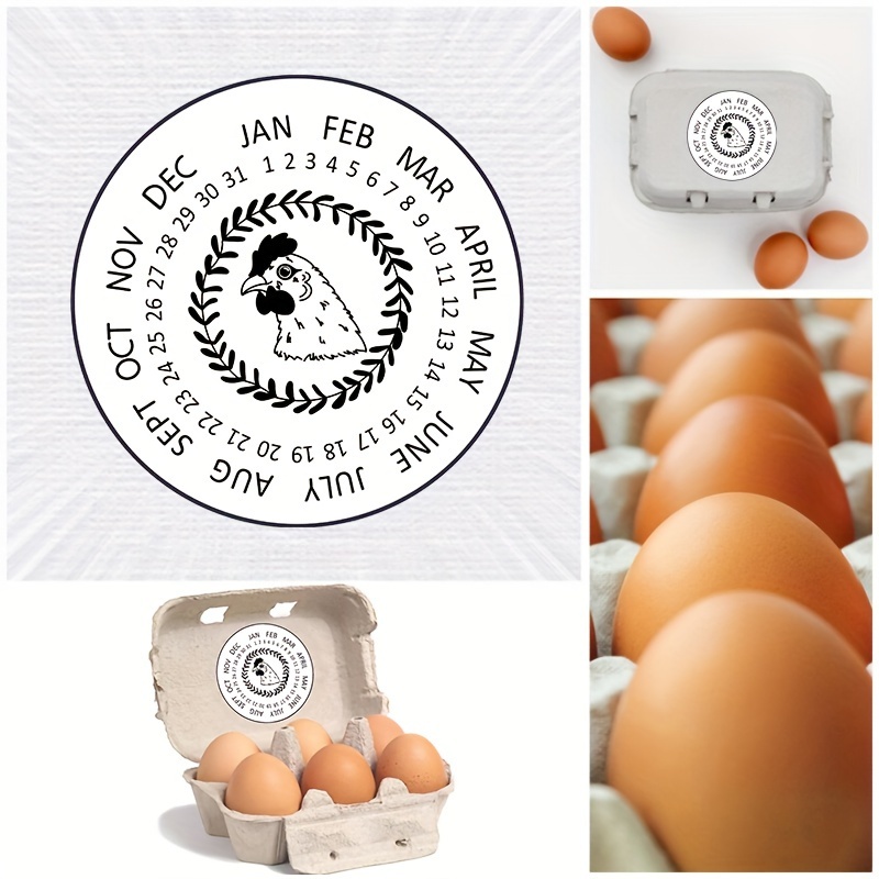 Farm Fresh Eggs Sign Round Farm Eggs Carton Labels - Temu