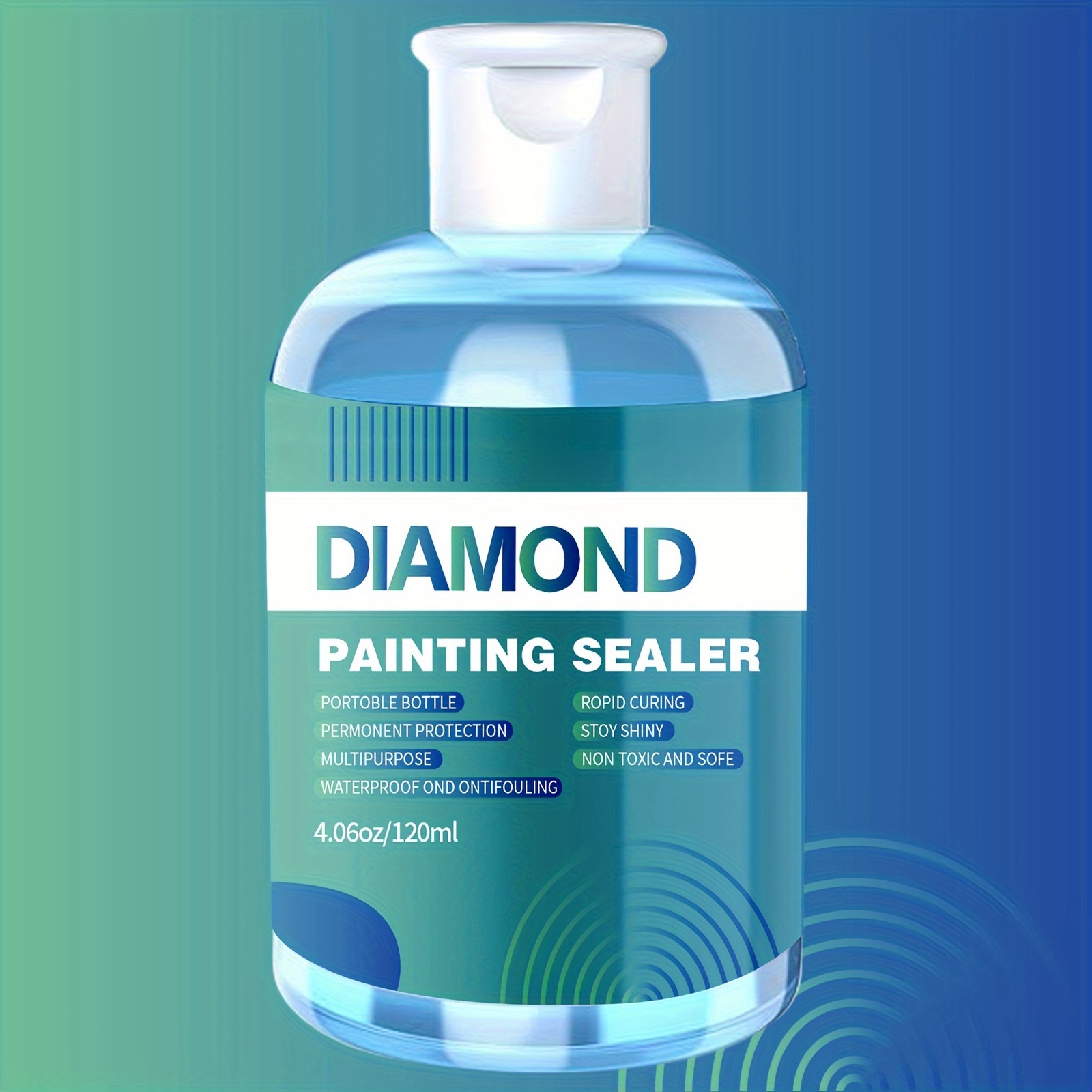 Diamond Painting Sealer With 3 Brushes Diy Diamond Art - Temu