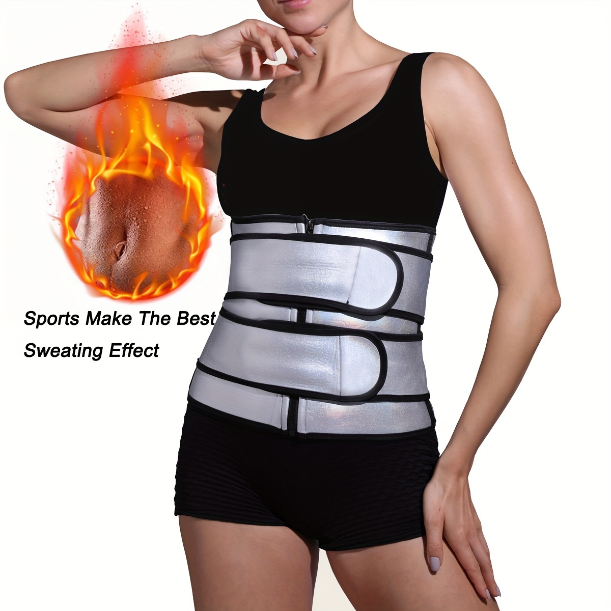 Waist Trainer Zipper Vest Women Body Shape Neoprene - Temu