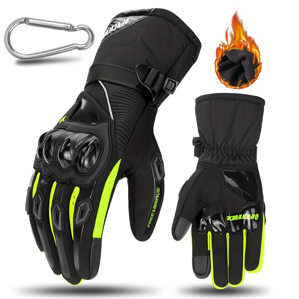 Guantes de manoplas para manillar de motocicleta, cubierta de manoplas para  manoplas de motocicleta cálida, impermeable, térmica, manoplas protectoras