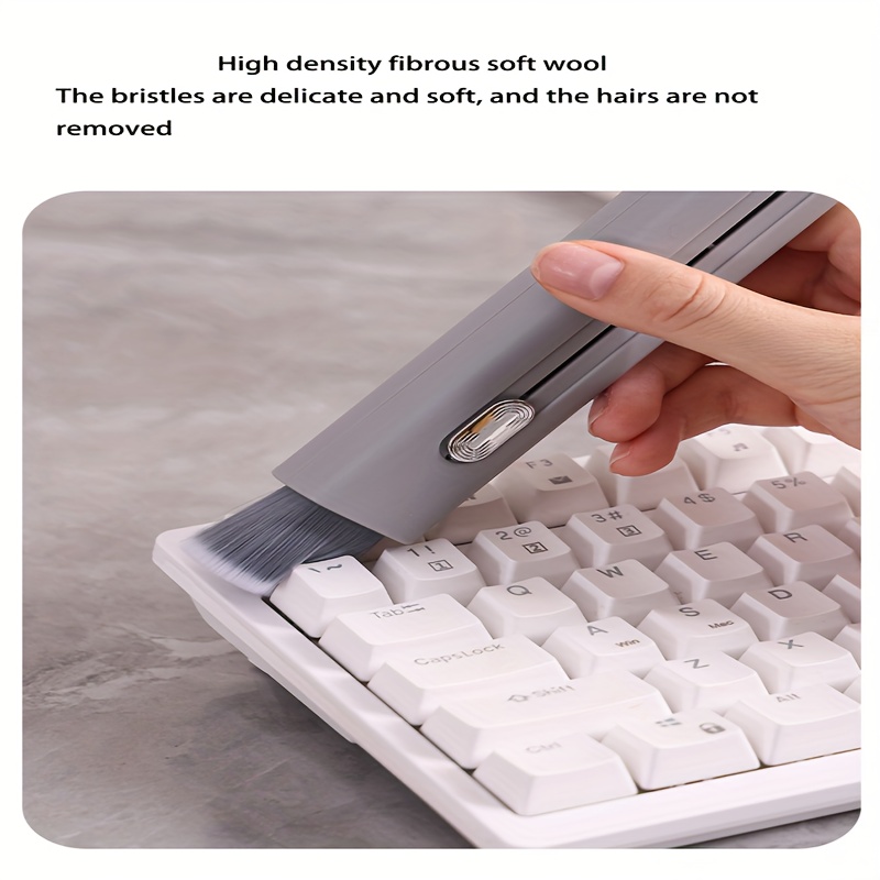 Universal Vacuum Attachment Dust Daddy Small Suction Brush Tubes Cleaner  Remover Tool Cleaning Brush For Air Vents Keyboards - Temu Australia