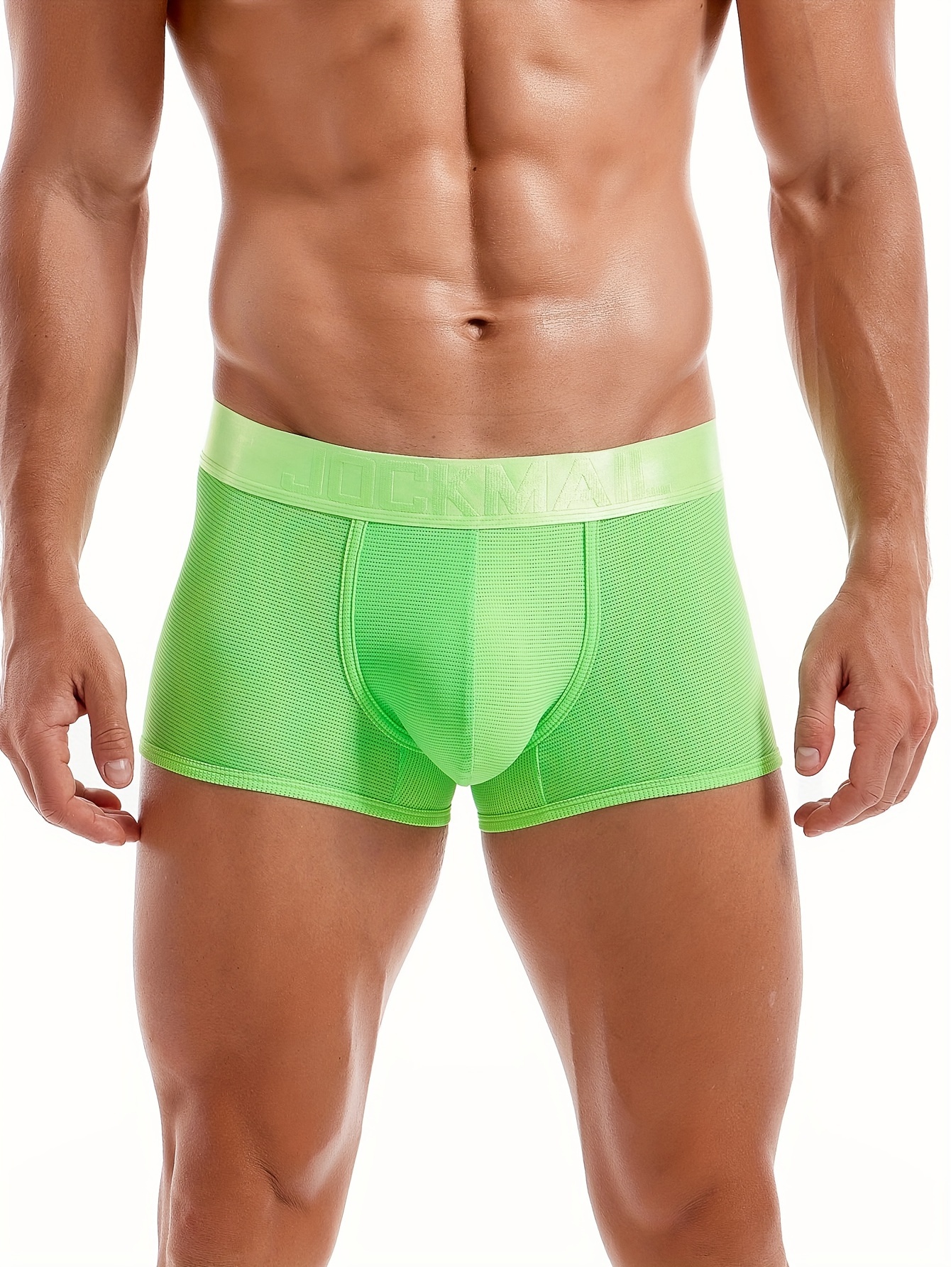 Tdoenbutw Mens Swim Trunks No Mesh Lining Soft Comfortable Stretch Mesh  Boxer Brief Underwear for Men, Army Green, Small : : Clothing,  Shoes & Accessories
