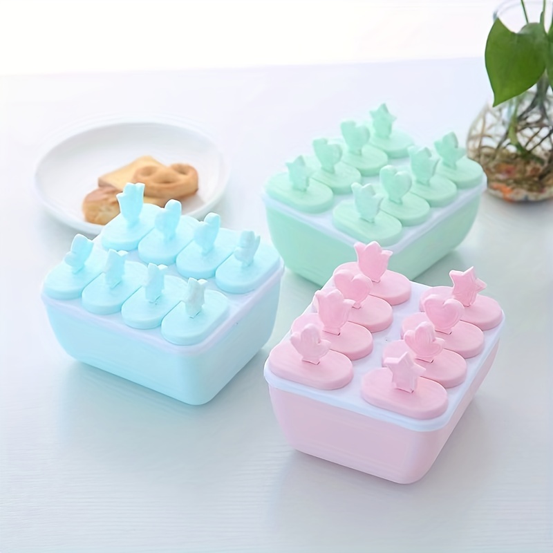 Source Diy Food Grade Bpa Free Ice Mold Tools Cartoon Ice Cube Pop