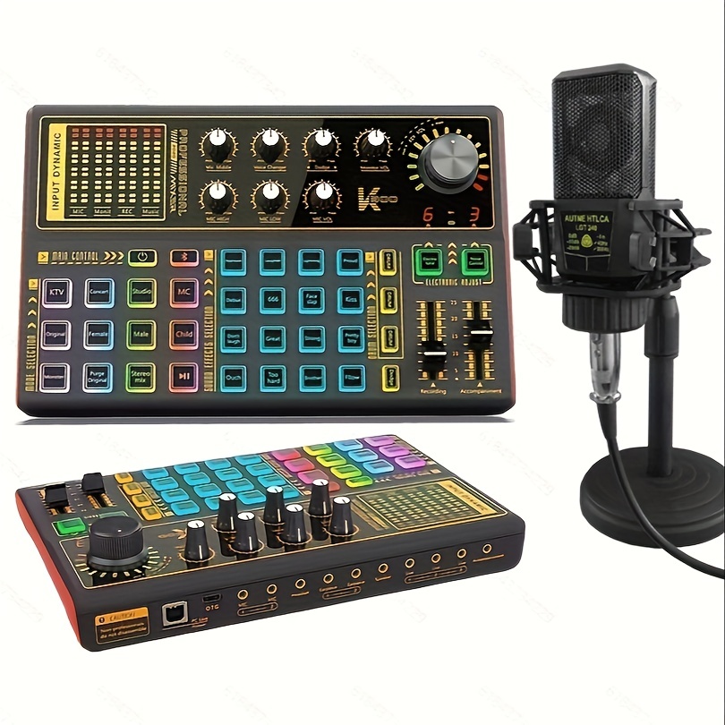 V10xpro Live Sound Card Equipment Package, Bm800 Condenser Microphone ...