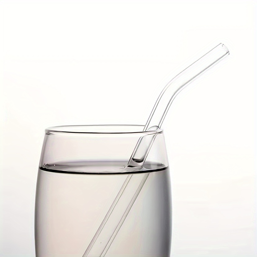 Straw Reusable Glass Straws Glass Drinking Straws With - Temu