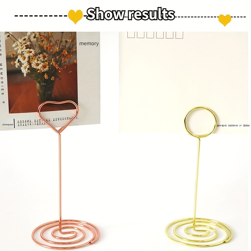 Peacock Circle Love Business Card Holder - Desktop Memo Holder