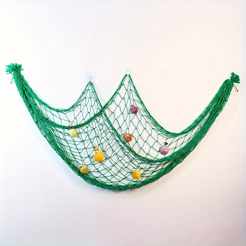 Fishing Net Decorations For Pirate Party, 39.4x78.7 Thickened Fish Net  Decor