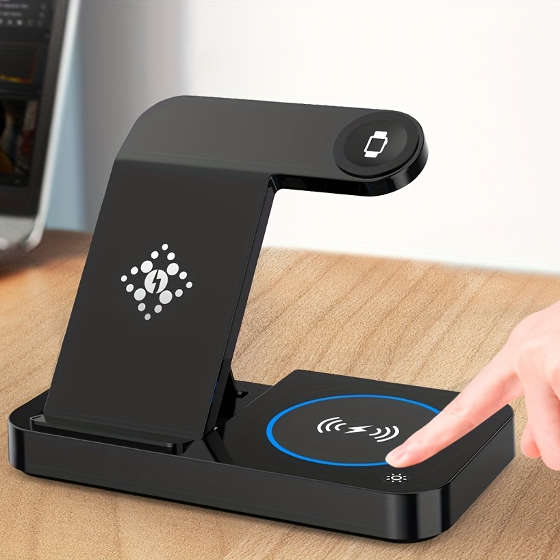 Wireless Charger Stand 1 Wireless Charging Station - Temu Canada