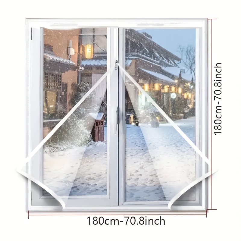 Winter Thickening Self adhesive Window Insulation Film - Temu