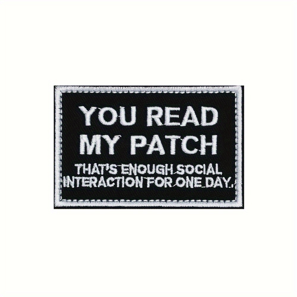 14pcs Morale Patches, Embroidered Hook & Loop Funny Patches, Perfect For  Hat, Backpack, Jacket, Airsoft Gear