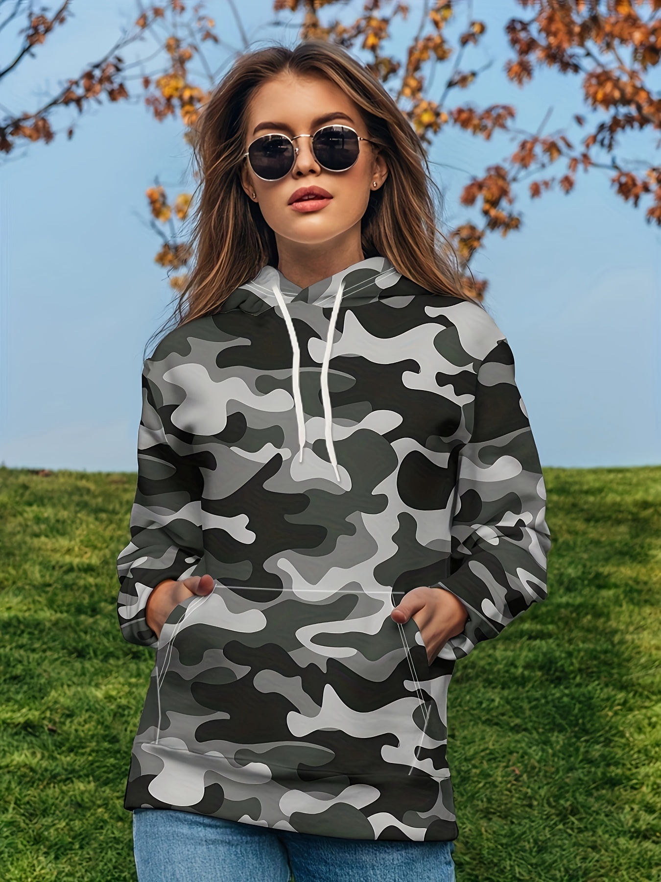 Cute camo sweatshirts sale