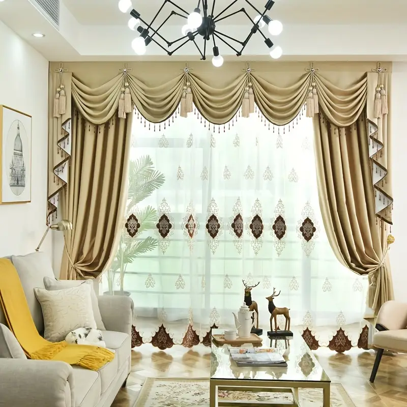 Simple Sunshade Solid Color Curtain