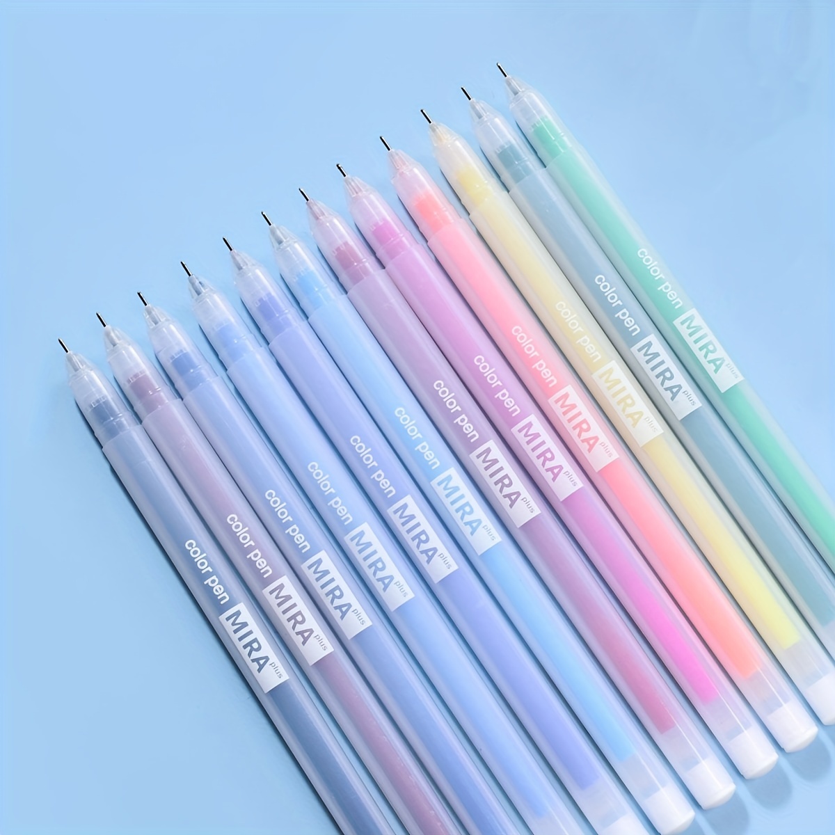 Set Of 3 Multicoloured Gel Pens 